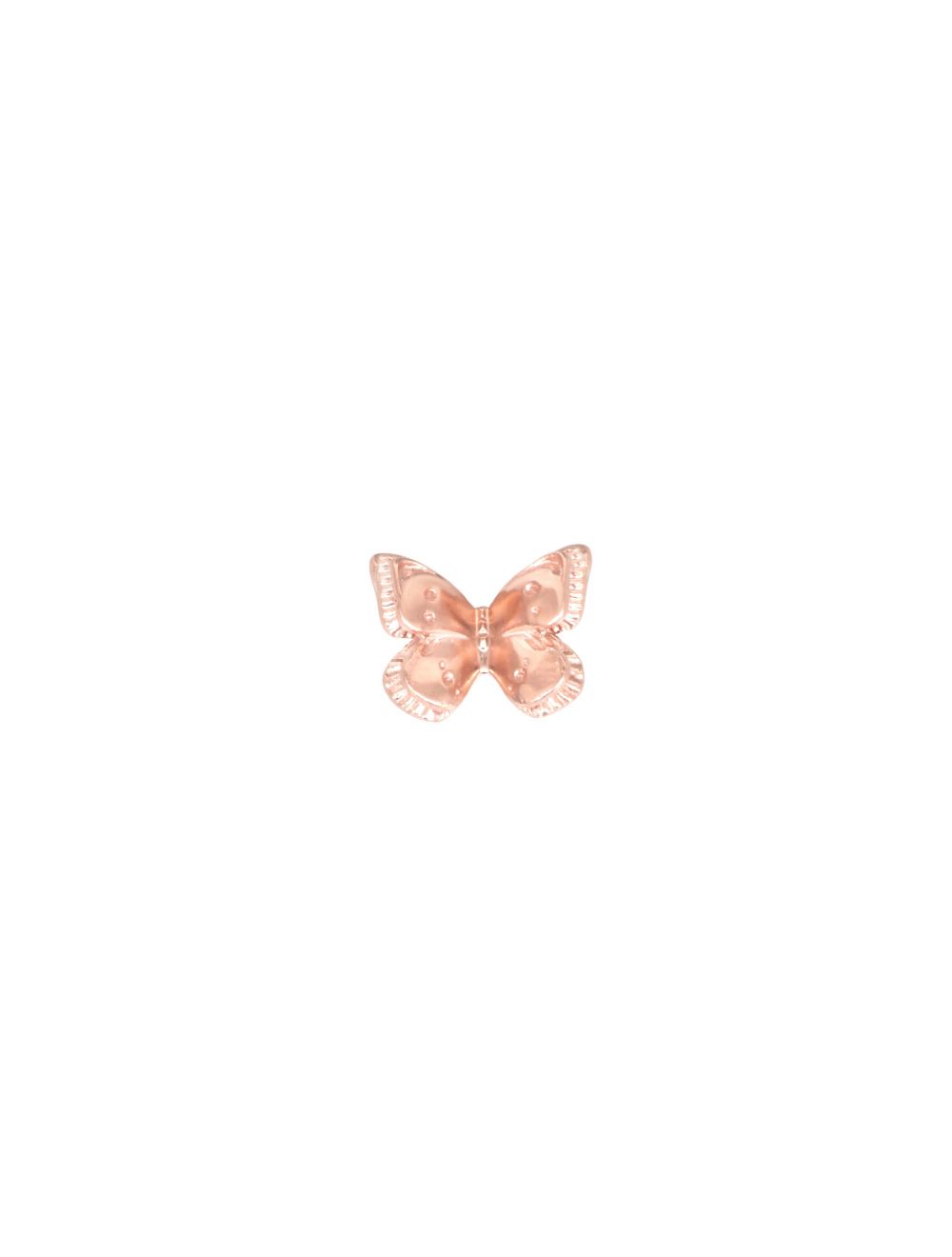 orecchini pendenti farfalla smaltati rosa lunghi
