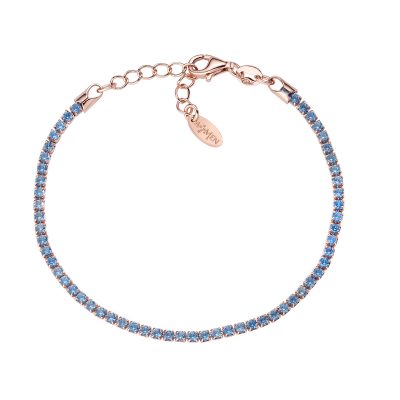Bracciale Tennis Azzurro