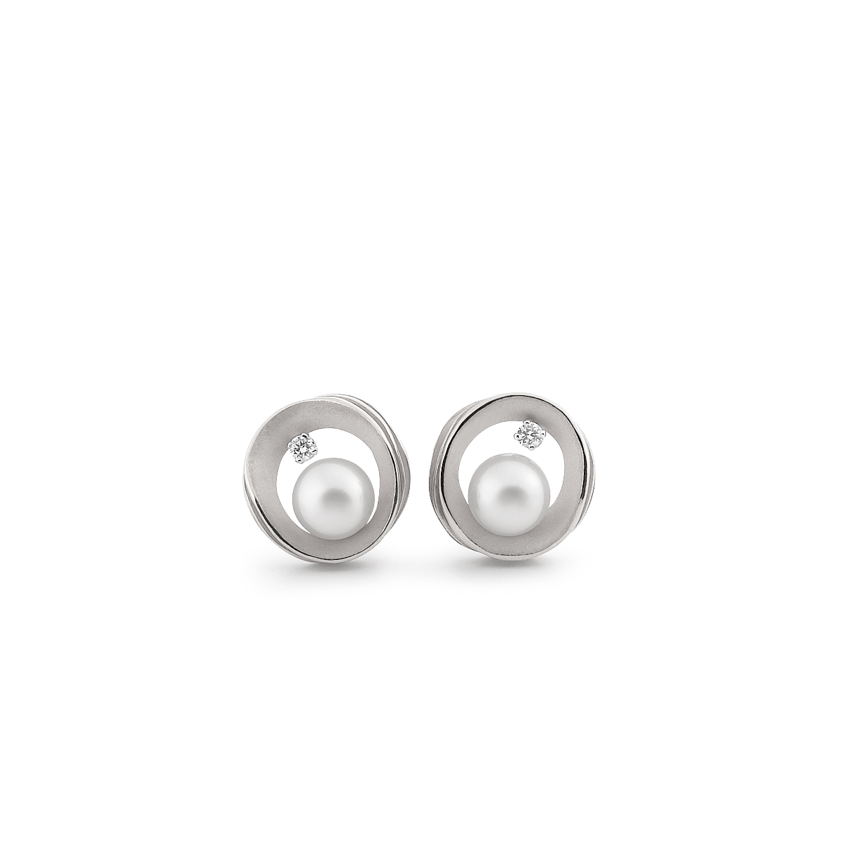 KINGWHYTE Orecchini A Goccia Infinity In Argento 925 Con Zirconi Cubici – Simbolo Dell'Infinito, Confezione Regalo