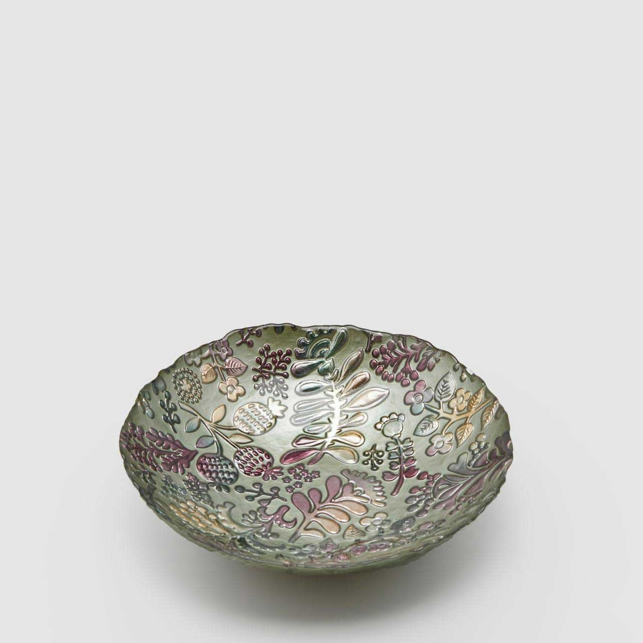 WANDIC Kit Ikebana: Rana Portafiori In Metallo E Vaso In Ceramica Piastrella | Per Composizioni Floreali Fai Da Te