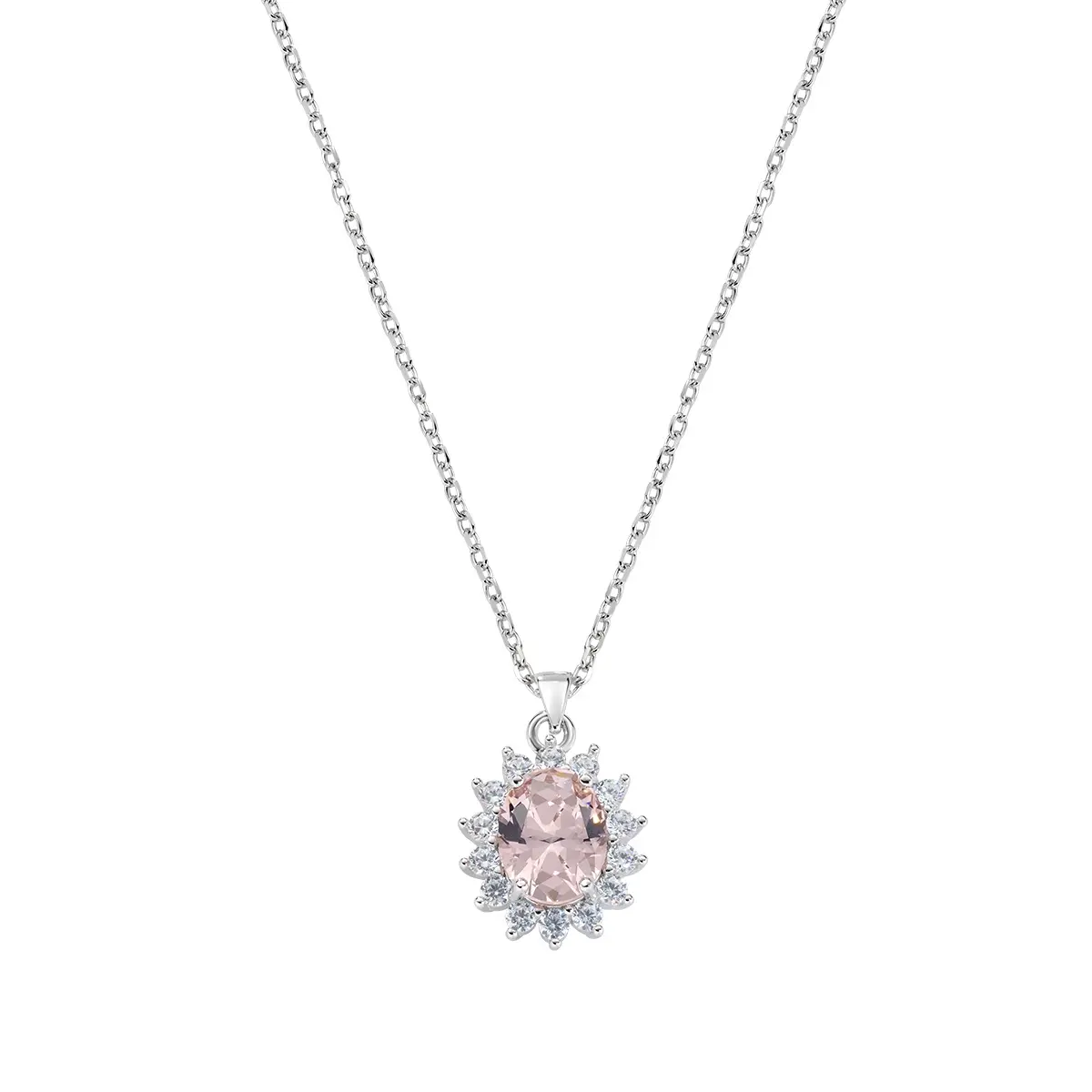 Collana Royal Lady Zircone con Morganite